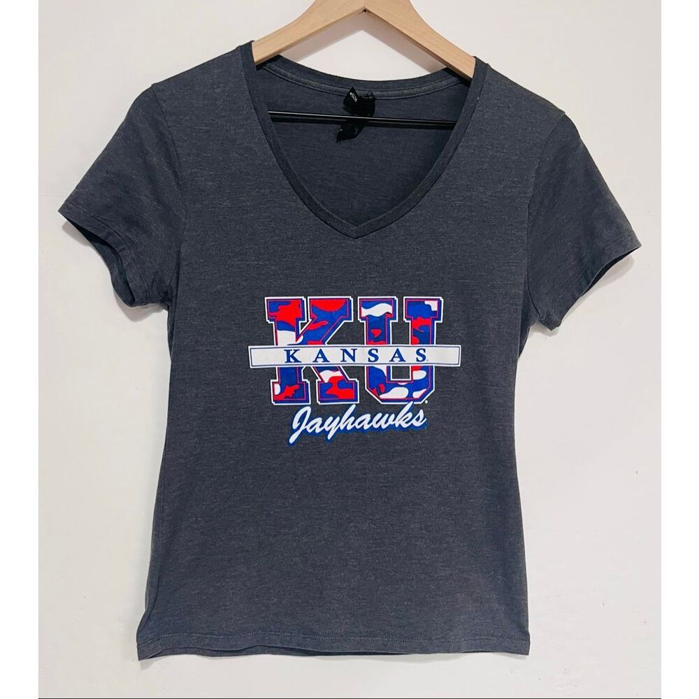 Hanes University Of Kansas Jayhawks Tee   Women’s Size XS